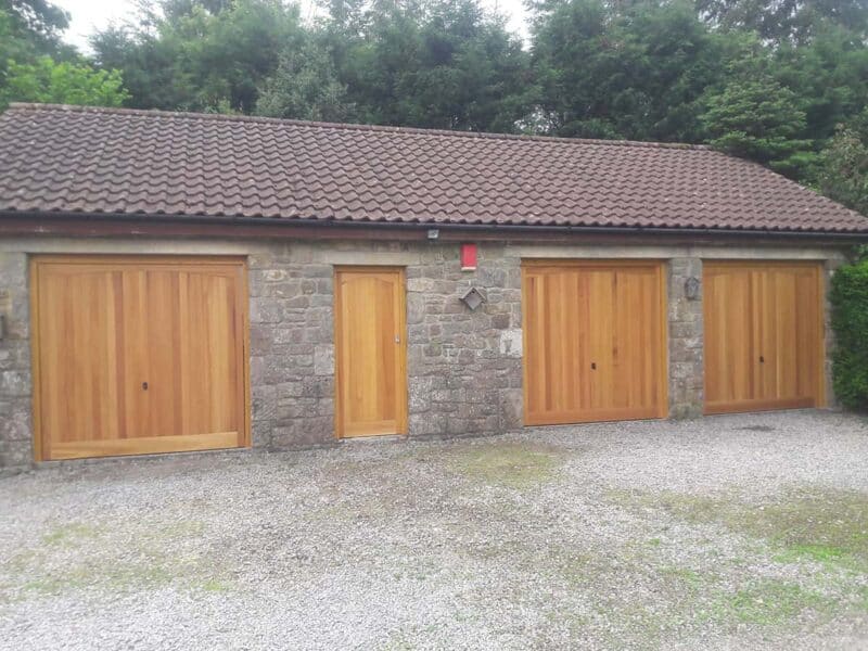 timber garage doors by up and over doors ltd bristol