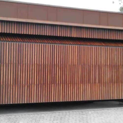 Ryterna Larch Clad Sectional Door