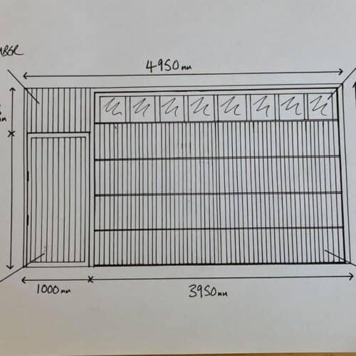 Sample Drawing For Bespoke Client