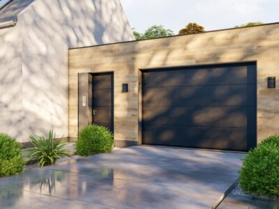 3d,Rendering,Of,A,Home,Garage,In,Wood,Paneling